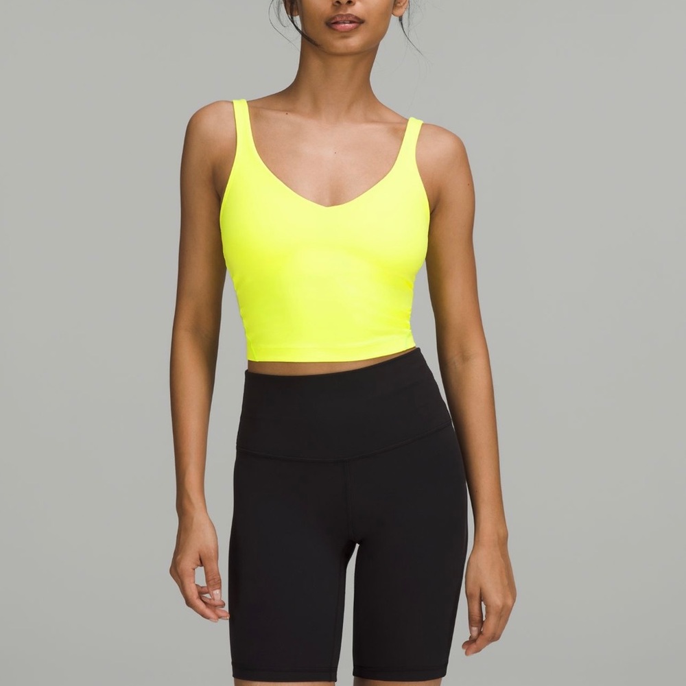 Lululemon Align Tank - Electric Yellow size 4